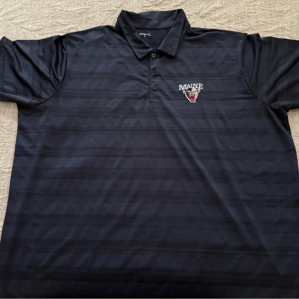 University of Maine Men’s athletic polo shirt